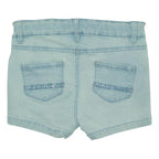 Short Mezclilla De Niña Con Cinta Macramé Pillin - Louicid