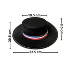 Sombrero Huaso Elegante Negro Niño Medidias - Louicid