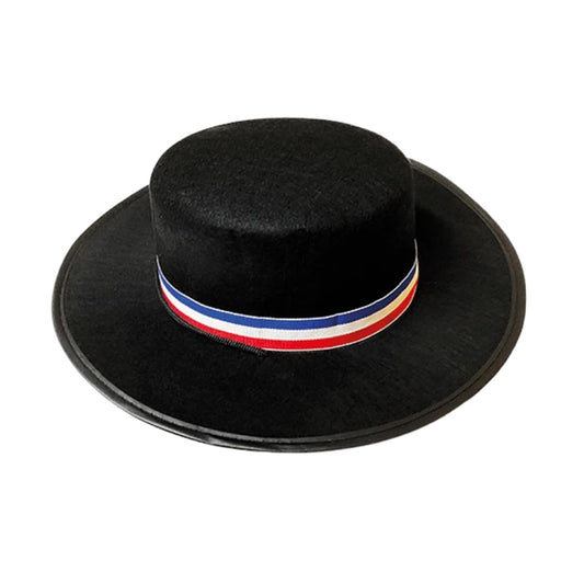 Sombrero Huaso Elegante Negro Niño - Louicid