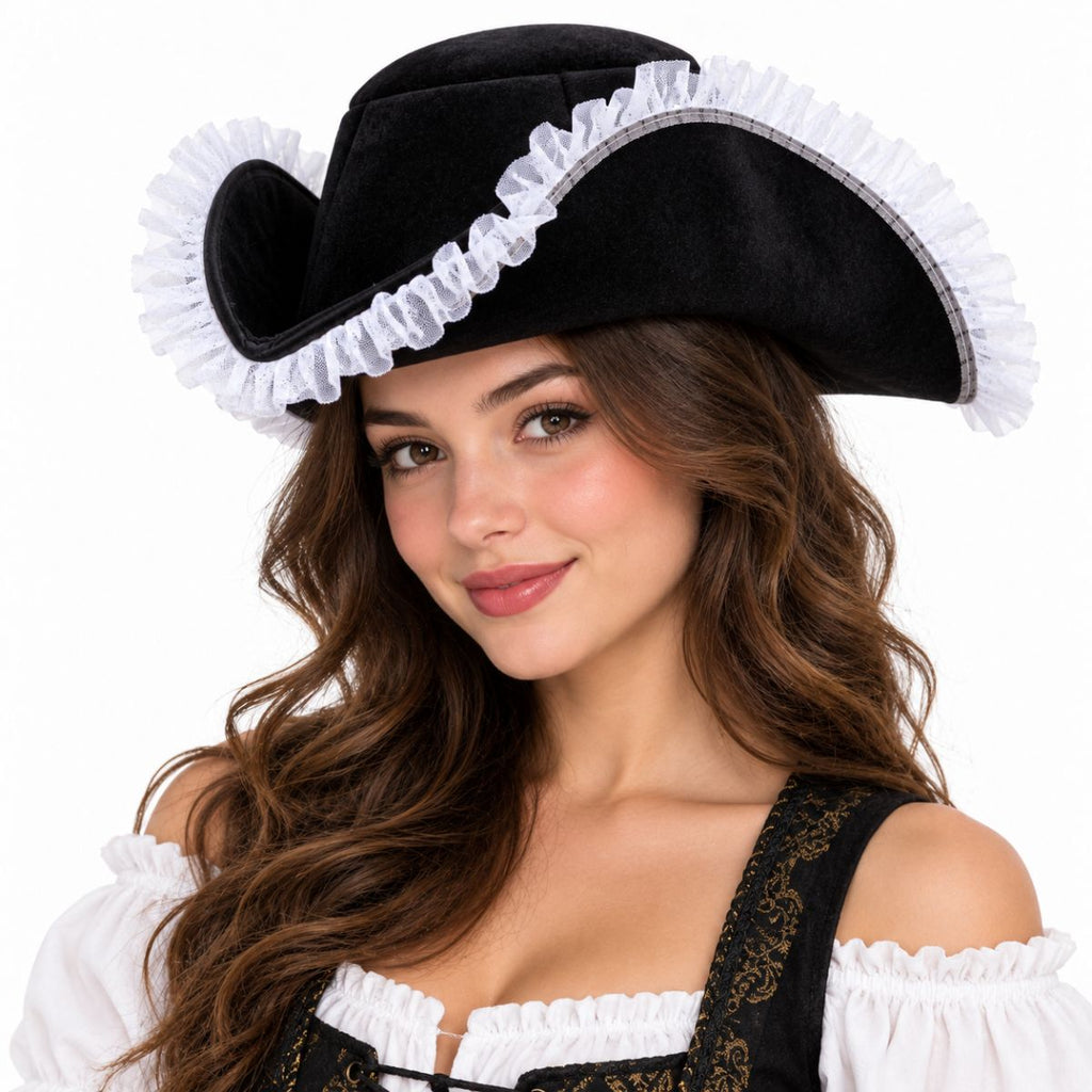 Sombrero Pirata Mujer Para Disfraz - Louicid