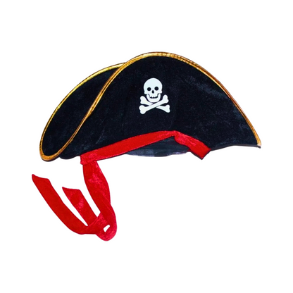 Sombrero Pirata de Terciopelo 49cm - Louicid