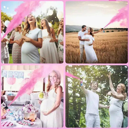Spray Polvo Revelación De Género Celebración Rosado - Louicid