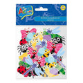 Stickers Figura Bichitos Goma Eva 50 Piezas Art And Craft - Louicid