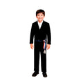 Traje Huaso Elegante Negro Niño - Louicid