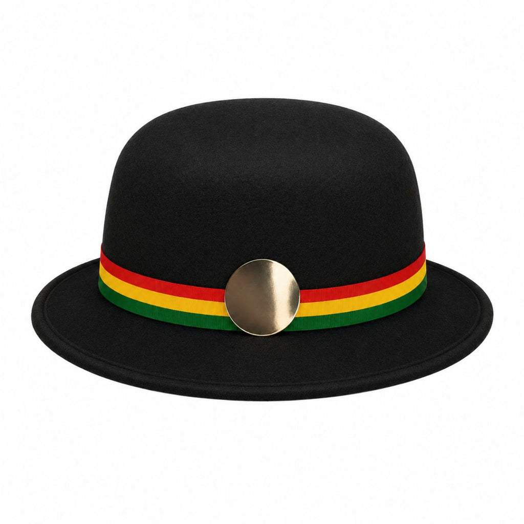 Traje Nortino Negro Niña 3 Piezas Sombrero - Louicid