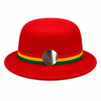 Traje Nortino Rojo Niña 3 Piezas Sombrero - Louicid
