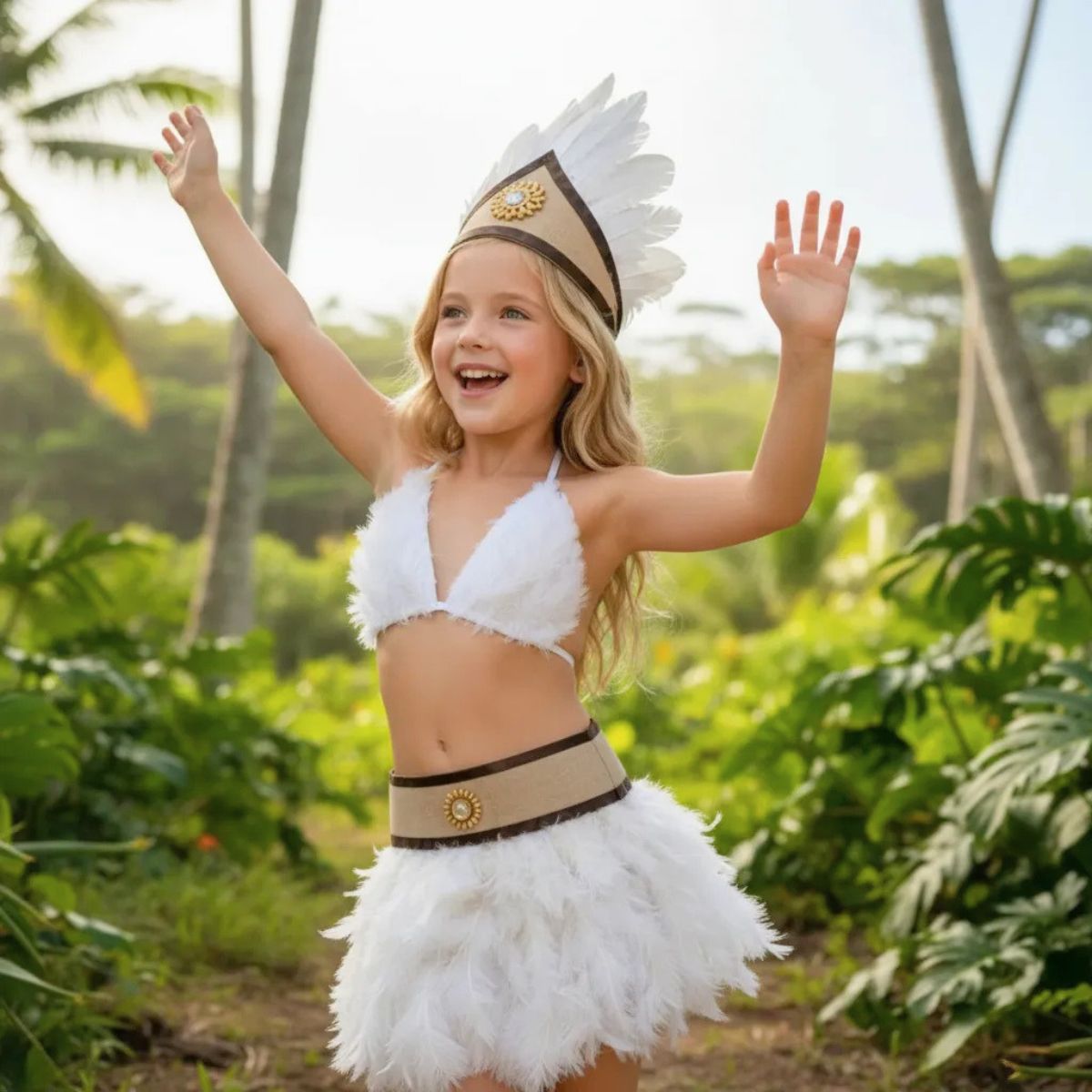 Traje Pascuense Niña Fiestas Patrias Baile - Louicid