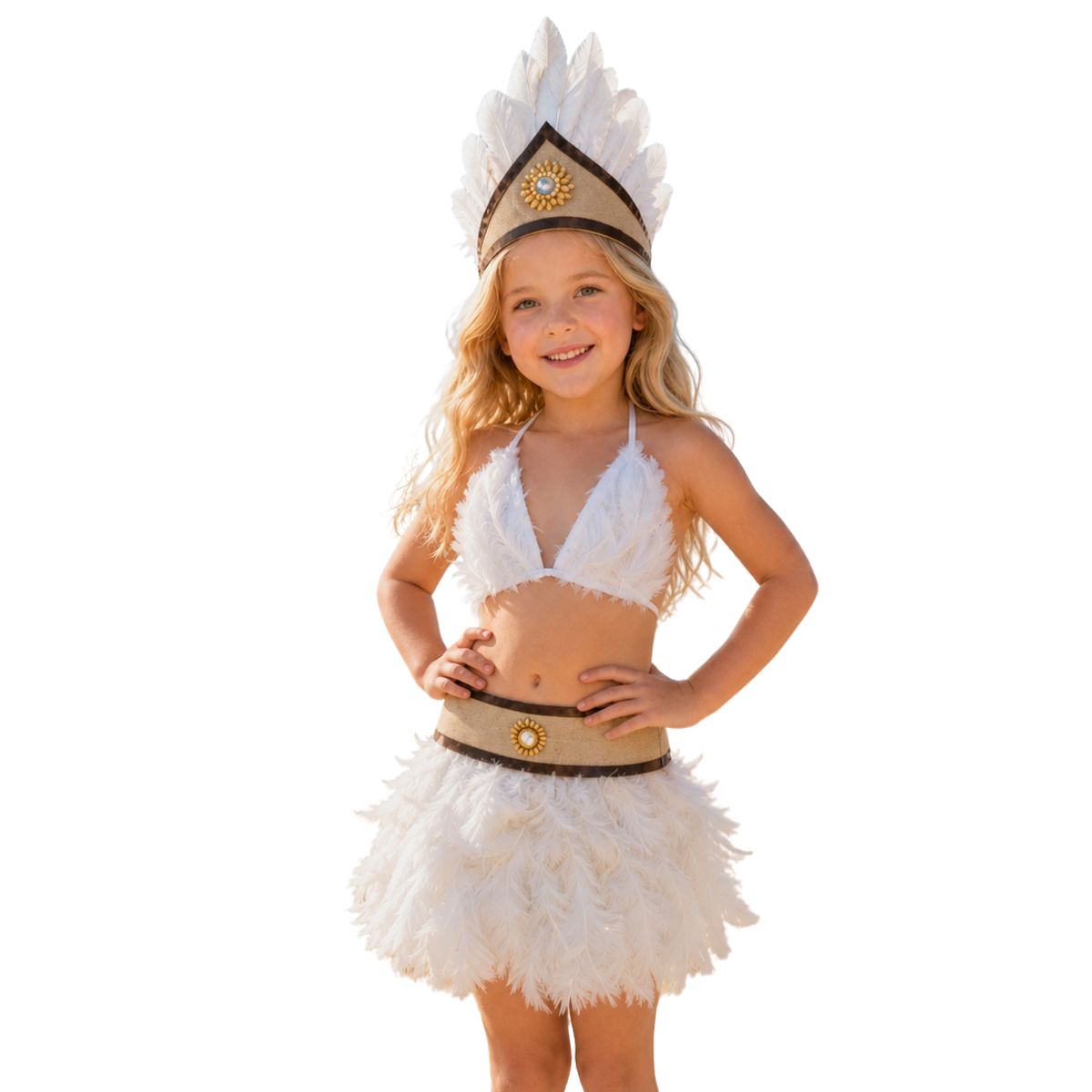 Traje Pascuense Niña Fiestas Patrias - Louicid