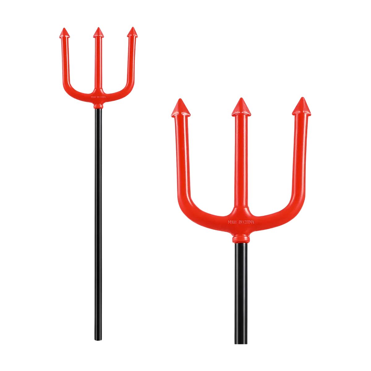 Tridente Diablo Plástico 51cm Halloween - Louicid