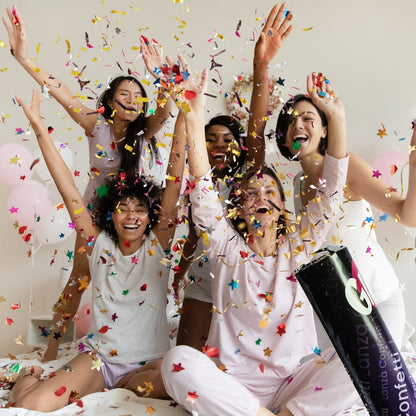 Tubo Cañón Lanza Confeti Metalizado Celebraciones - Louicid