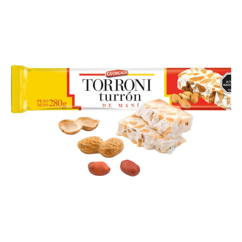 Turrón De Maní Torroni Barra Grande De 280gr - Louicid