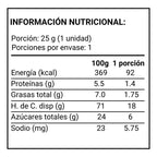 Turrón Galleta De Maní Namur Barra De 25gr Georgalos - Louicid