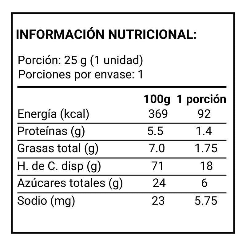 Turrón Galleta De Maní Namur Barra De 25gr Georgalos - Louicid
