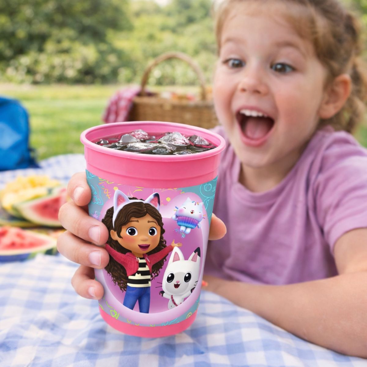 Vaso La Casa De Gabby 320ml Libre Bpa picnic - Louicid
