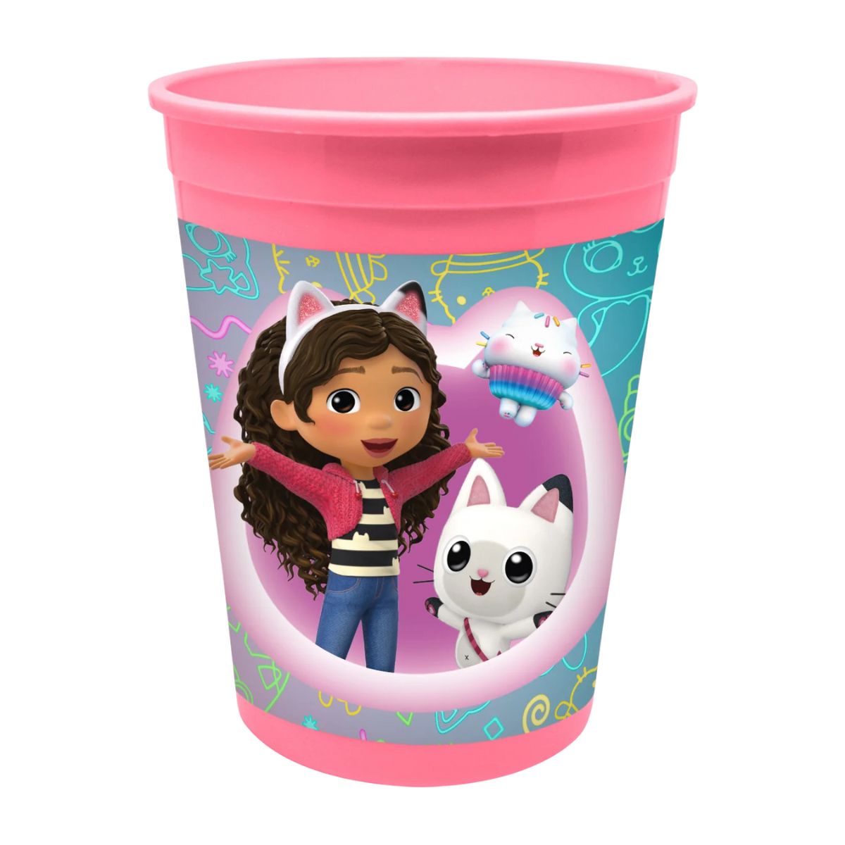 Vaso La Casa De Gabby 320ml Libre Bpa - Louicid