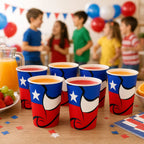Vasos Bandera Chilena Fiestas Patrias - Louicid