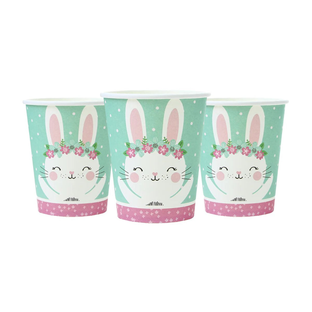 Vasos Conejita Feliz Para Pascua 6pzas - Louicid
