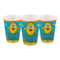 Vasos La Granja De Zenón 6pcs Pollito Pio Para Cumpleaños - Louicid