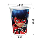 Vasos Ladybug 6pzas Para Cumpleaños Medidas - Louicid