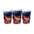Vasos Ladybug 6pzas Para Cumpleaños - Louicid