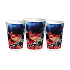 Vasos Ladybug 6pzas Para Cumpleaños - Louicid