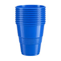 Vasos Plásticos 300cc Colores 10 Unidades Azul - Louicid