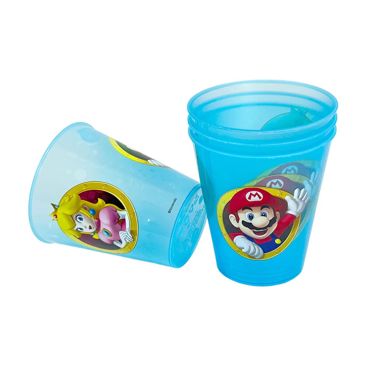 Vasos Plásticos Reutilizables Mario Bros - Louicid