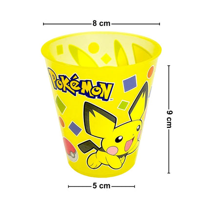 Vasos Plásticos Reutilizables Pokemon 4pzas Medidas - Louicid