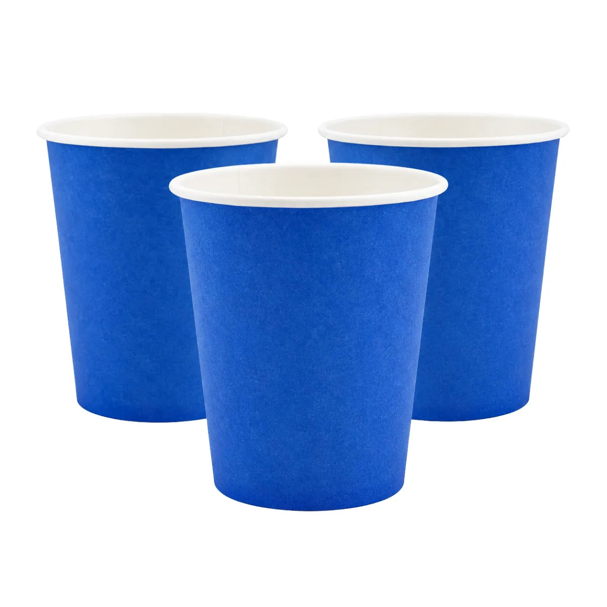 Vasos Polipapel 250cc Colores 6 Unidades Azul - Louicid
