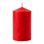 Vela Aromática Frutilla Cilíndrica 100g Rojo - Louicid