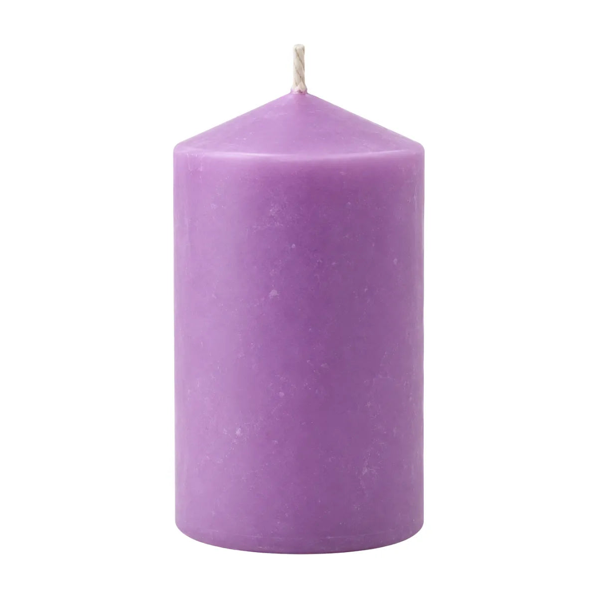 Vela Aromática Lavanda Cilíndrica 100g Lila - Louicid