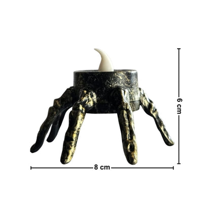 Vela Led Dedos Calavera Cobre Medidas - Louicid