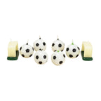 Velas Fútbol Arcos y Pelotas 8pzas - Louicid