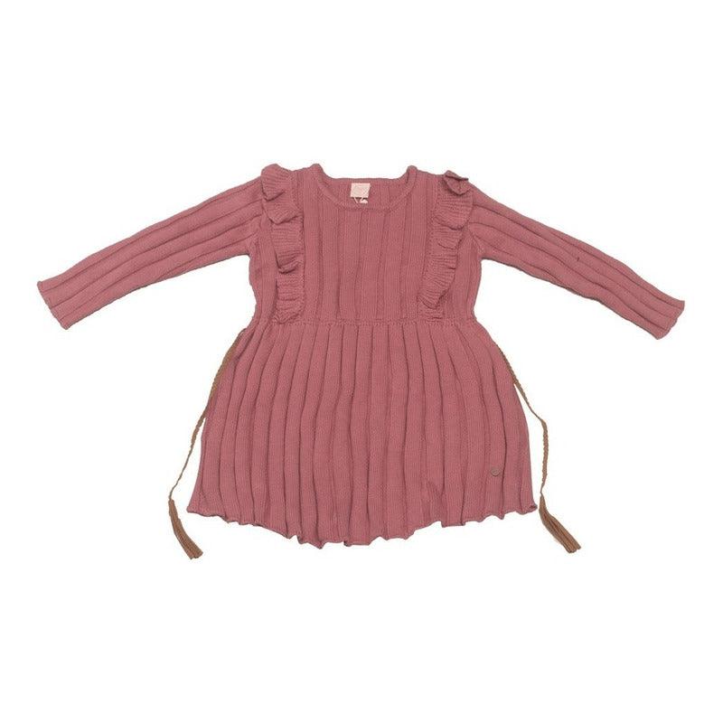 Vestido Tejido De Niña Pillin Love Collection Pierina - Louicid