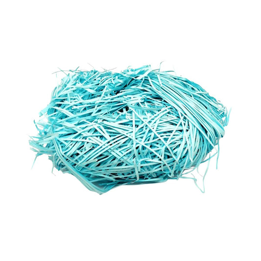 Viruta Relleno De Papel Seda Celeste 50g - Louicid