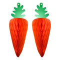 Set 2 Zanahorias De 25cm Decoración Para Pascua - Louicid