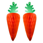 Set 2 Zanahorias De 25cm Decoración Para Pascua - Louicid