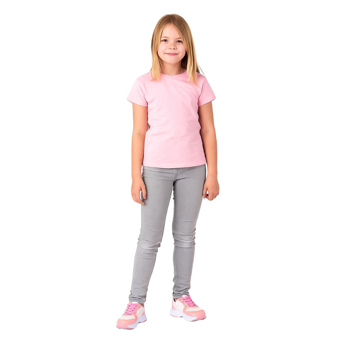 Zapatilla De Niña Brillos Shine & Play Rosado Modelo - Louicid