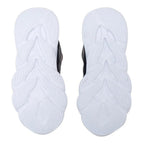 Zapatilla De Niña Velcro Elástico Con Luces Led Negro - Louicid