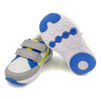 Zapatilla De Niño Liviana Blanco Con Velcro - Louicid