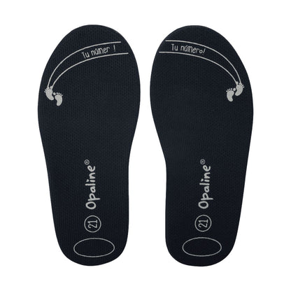 Zapatilla Niño Urbana Doble Velcro Café Plantilla - Louicid