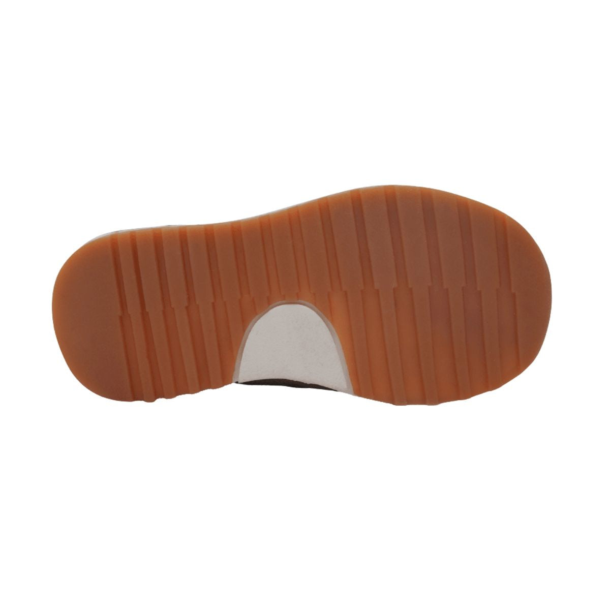 Zapatilla Niño Urbana Doble Velcro Café Suela - Louicid