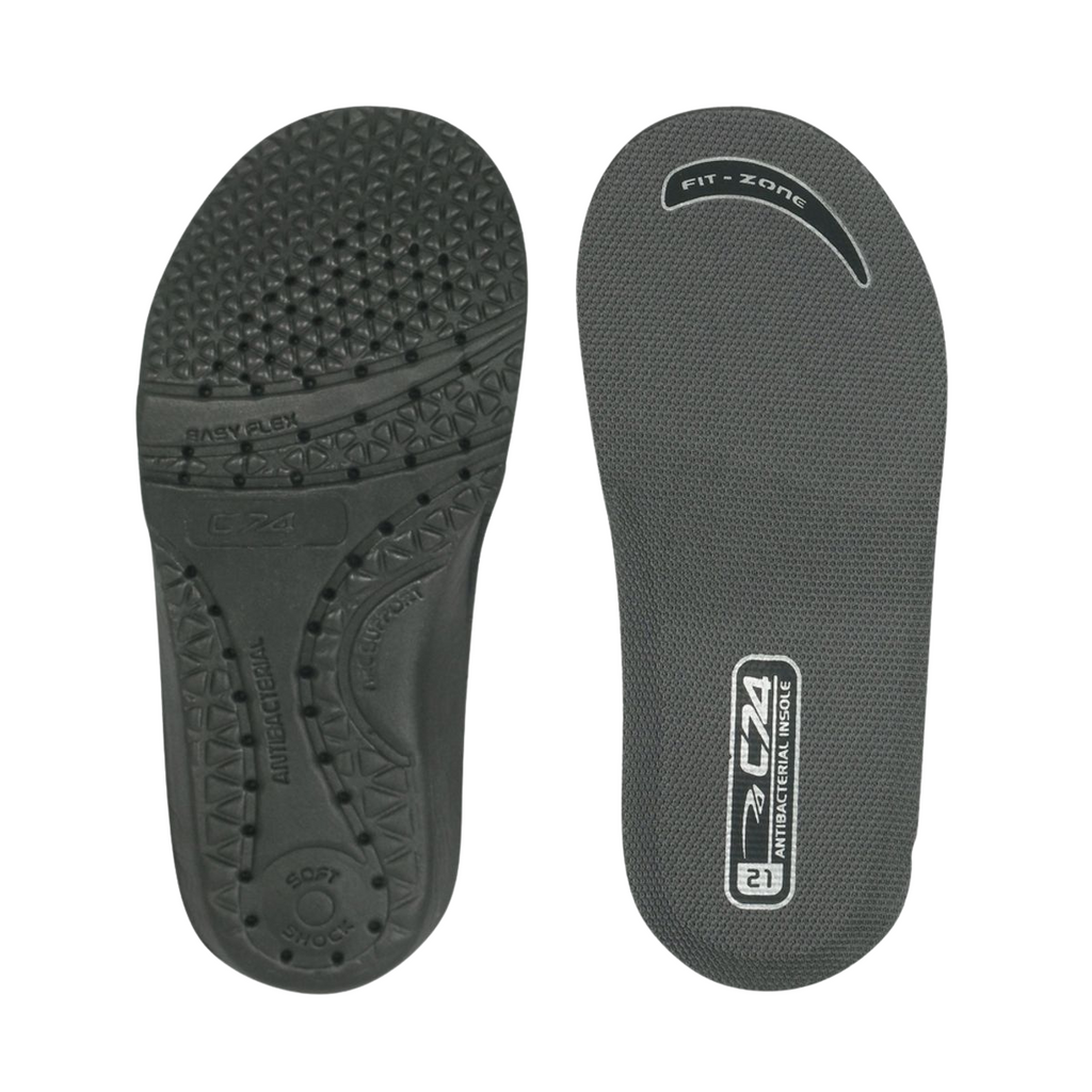 Zapatilla Outdoor Niño Azul Doble Velcro Plantilla - Louicid