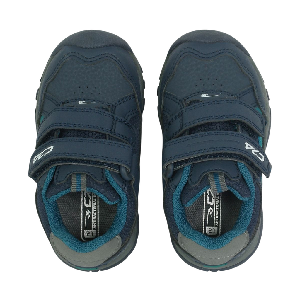 Zapatilla Outdoor Niño Azul Doble Velcro Superior - Louicid