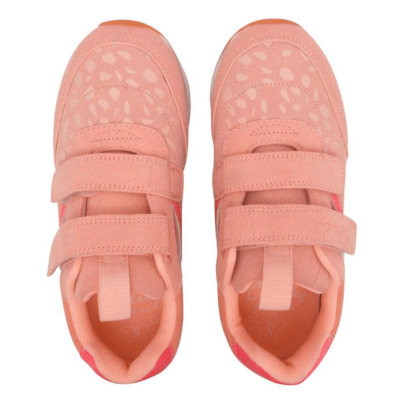 Zapatilla Urbana De Niña Con Plataforma Rosado - Louicid