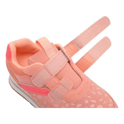 Zapatilla Urbana De Niña Con Plataforma Rosado - Louicid