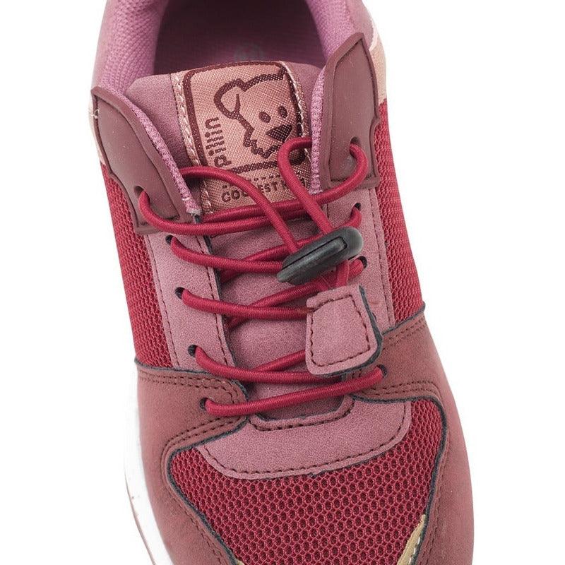 Zapatilla Urbana De Niña Cordones Elástico - Louicid