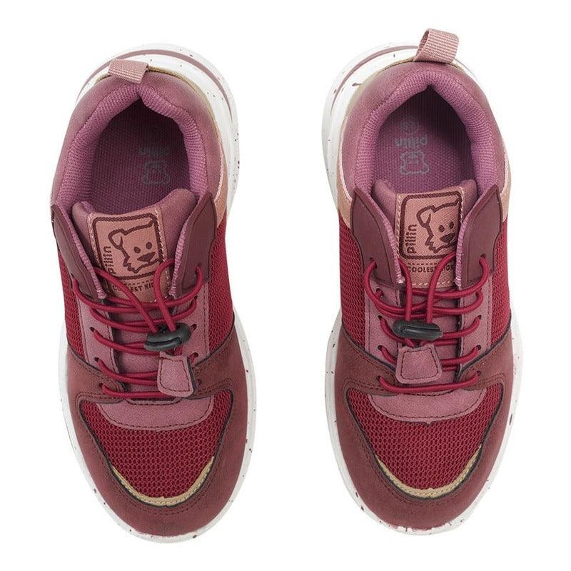 Zapatilla Urbana De Niña Cordones Elástico - Louicid