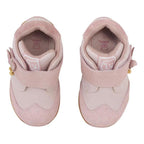 Zapato Bebé Niña Aplicación Mariposa En Velcro Rosado - Louicid