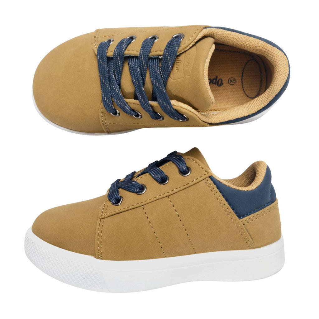 Zapato Liviano Niño Beige Laterales - Louicid